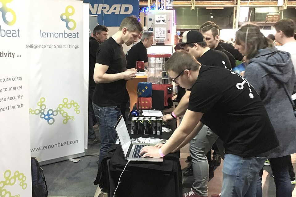 Lemonbeat Booth at Make Munich