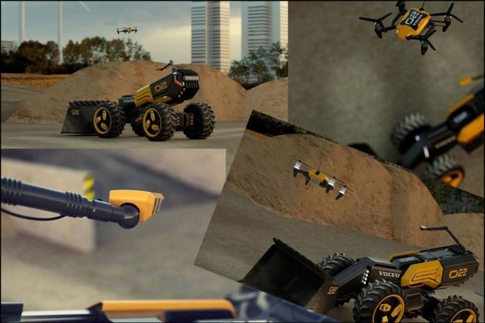 Volvo CE Zeux: autonomer IoT Radlader