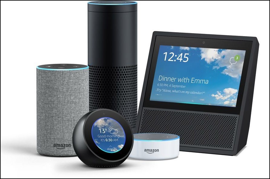 Alexa auf Amazon Echo Produkten