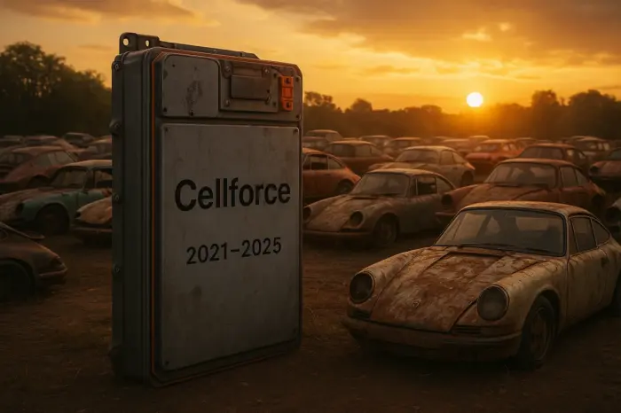 Cellforce: End of a flagship project - Porsche halts battery cell production