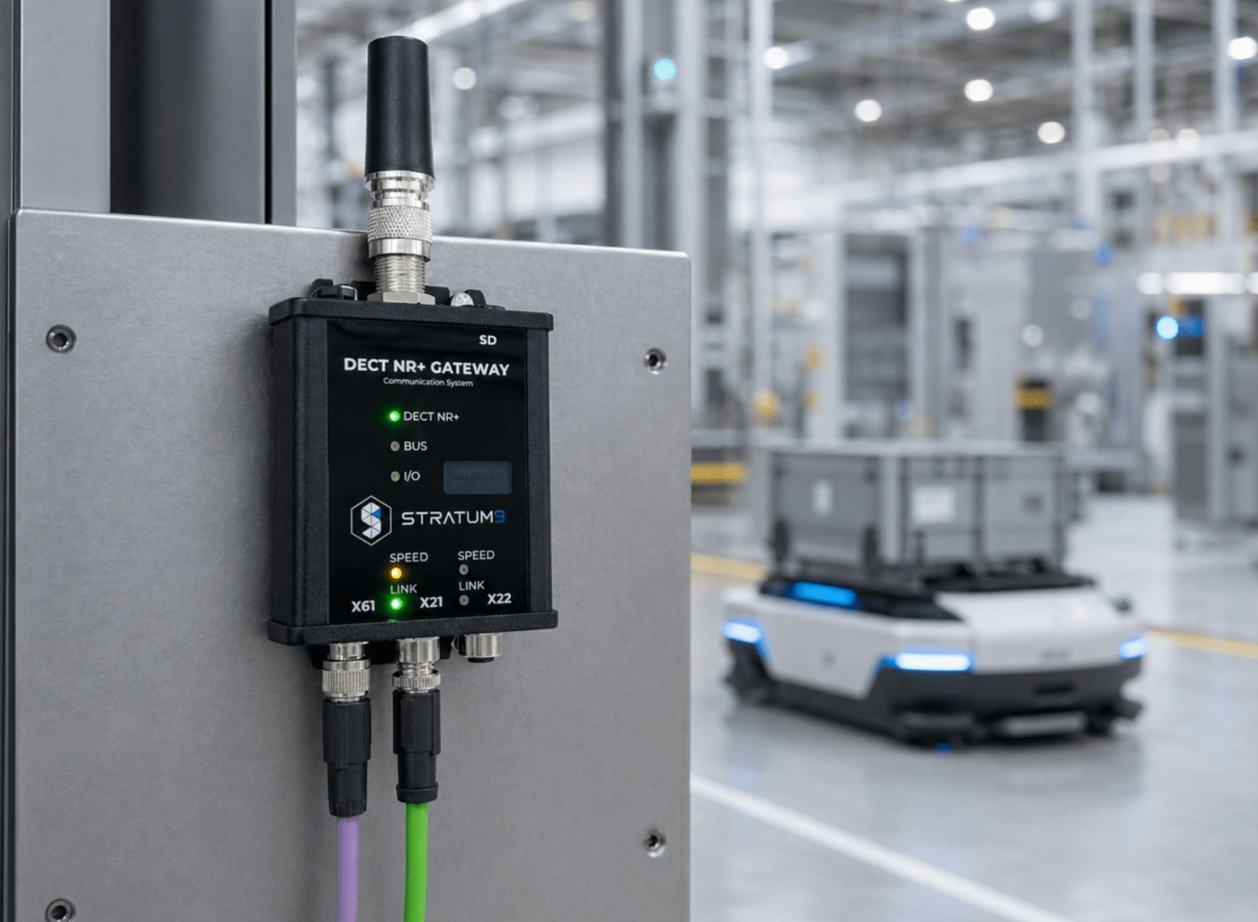 DECT NR+ kommt in die Fabrikhalle: STRATUM 9 liefert industrielles ...