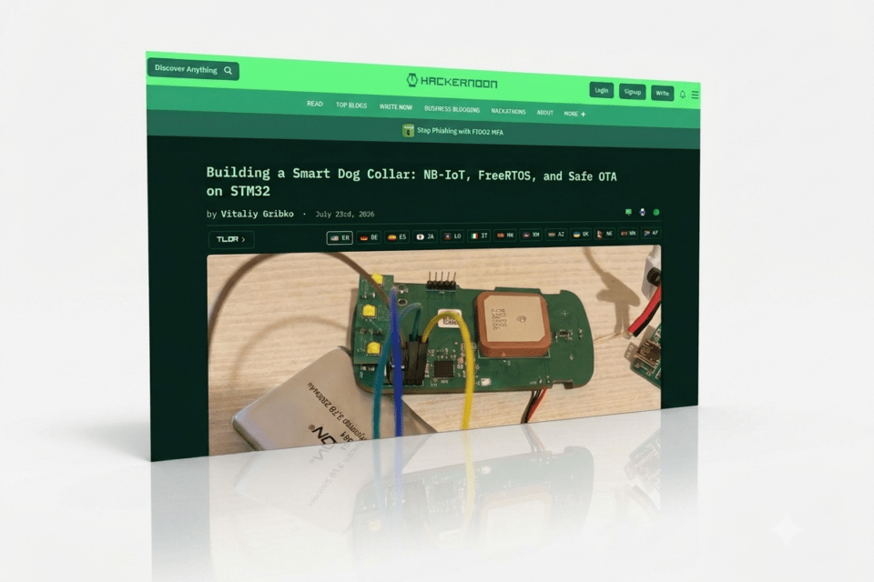 A Look Inside the Firmware of a Production NB-IoT Dog Collar